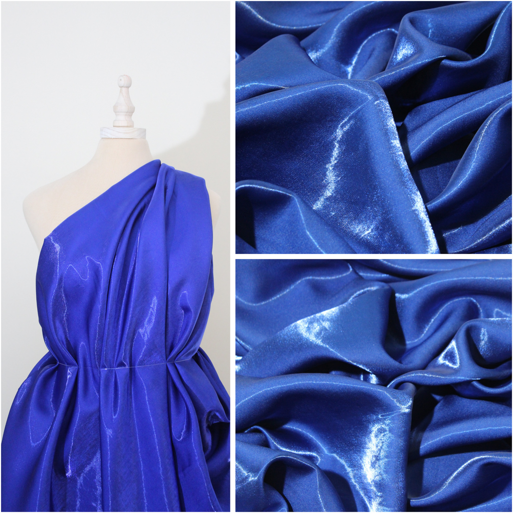 Mikado Brillante: Forma, Fuerza y luz en un solo textil.